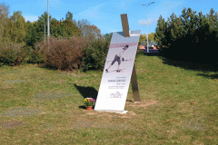 Suusatreener Hans Grossi mälestustähis 2025 Otepää, Tehvandi<br />Memorial for the ski coach Hans Gross, 2025 Otepää, Tehvandi, Estonia